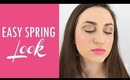 Easy Spring Look-Bronze Eyes and Pink Lips