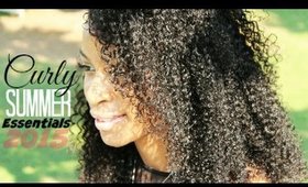 Natural Hair Summer Routine Essentials