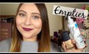 Empties | Products I've Recently Used Up