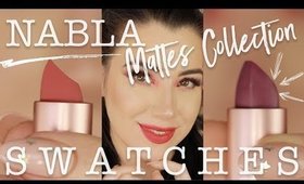 NABLA MATTE COLLECTION LIPSTICKS | Swatches + Review