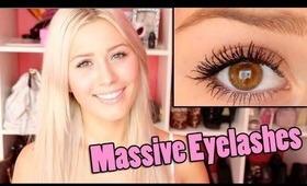 How to get MASSIVE Eyelashes!!