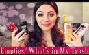 Empties || What's In My Trash?!