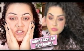 MAKE FÁCIL, EXTREMAMENTE FÁCIL PRA VOCÊ E EU E TODO O MUNDO TENTAR JUNTO | Duda Fernandes