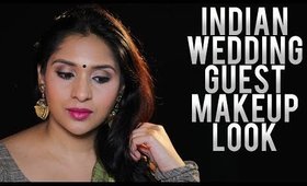 INDIAN WEDDING GUEST MAKEUP LOOK | How I did my makeup for my brother's wedding events