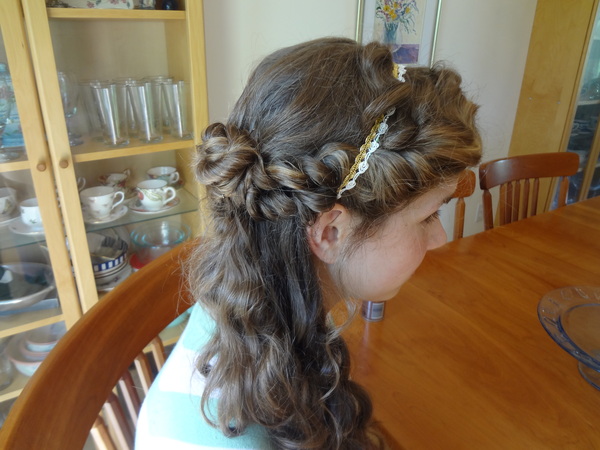 Greek inspired Prom half-updo (side) | Joanne K.'s Photo | Beautylish