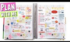 PWM: BOHEMIAN CHIC Plan With Me | Erin Condren Life Planner Weekly Spread #76