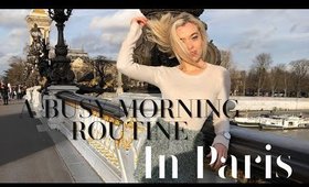 A BUSY WINTER MORNING ROUTINE - in Paris