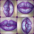 purple lipstick 