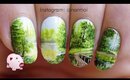 Path to serenity freehand nail art tutorial
