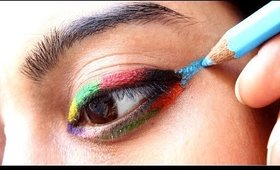 DIY: Make Eyeliner with Colored Pencils!  | SuperWowStyle