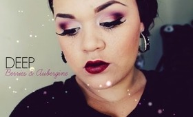 Get ready with me ♡ Deep berries & Aubergine