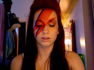 Halloween 2010 -- Ziggy Stardust look