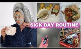 SICK DAY ROUTINE W/ NATURAL REMEDIES + TRADER JOE'S HAUL