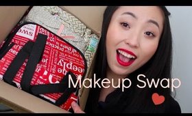 My First Makeup Swap w/ Emily's Studio ♡ US To Australia