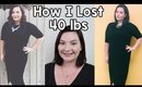 How I Lost 40 Pounds (My Weight Loss Story, Diet & Exercise Tips & Tricks) | OliviaMakeupChannel