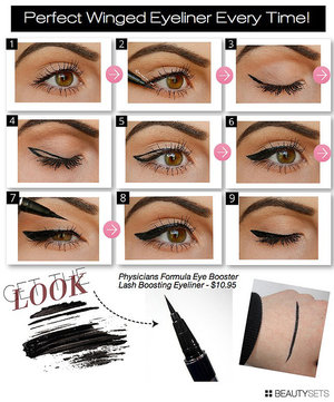 how to apply liquid eyeliner for beginners