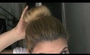 GET THE LOOK: KIM KARDASHIAN bun hair tutorial inspired
