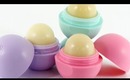 EOS Holiday Lip Balm Trio Review & Giveaway