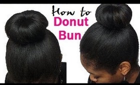 ✄Hair| How to Donut Bun Tutorial