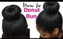 ✄Hair| How to Donut Bun Tutorial