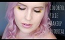 Colorful Pixie Makeup for Halloween Tutorial