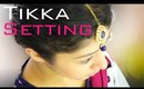 Tikka Setting for short hair | Alopecia No products