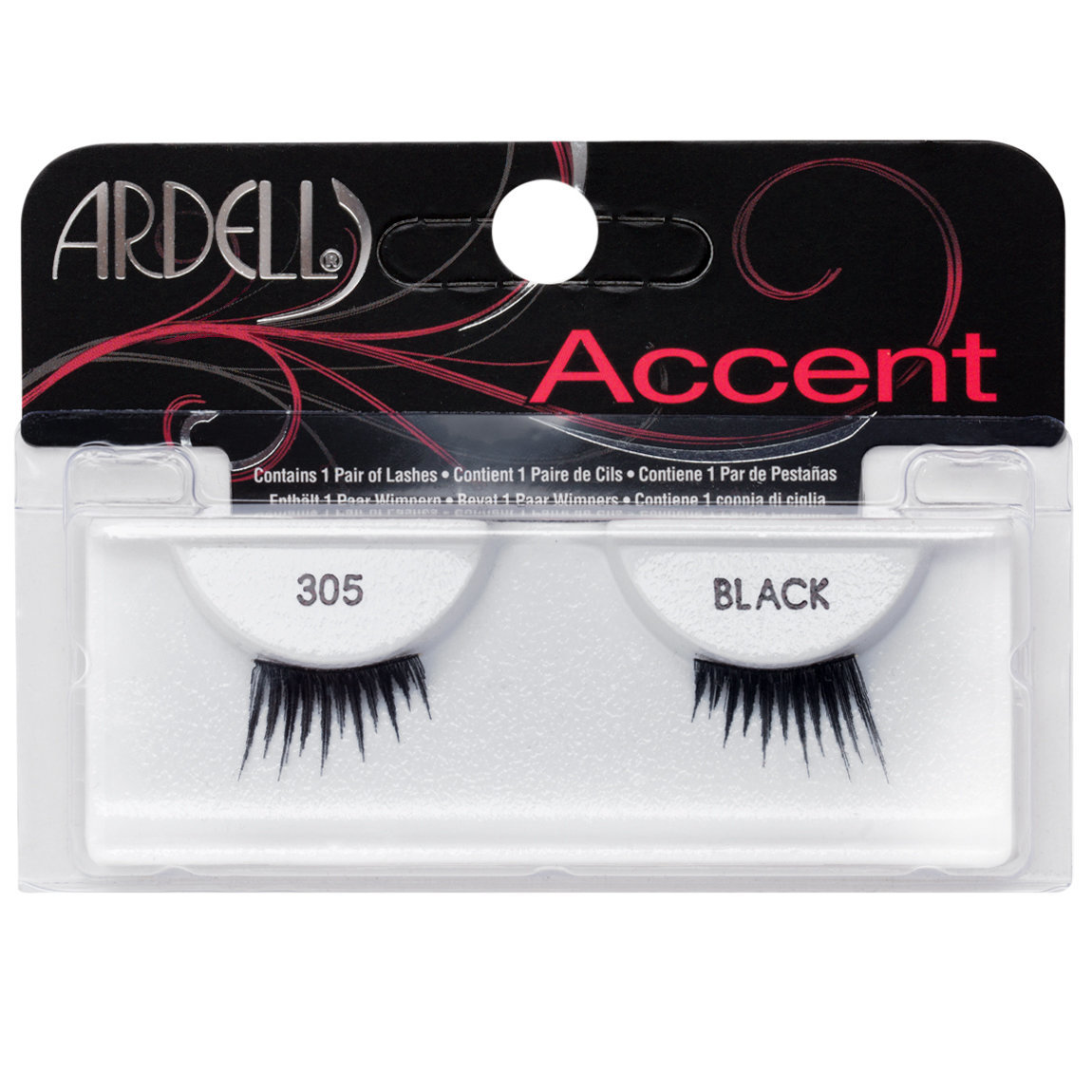 Ardell Accent Lashes 305 Black alternative view 1.