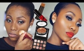 TRYING OUT NEW MAKEUP (FIRST IMPRESSIONS MAKEUP TUTORIAL) | DIMMA UMEH