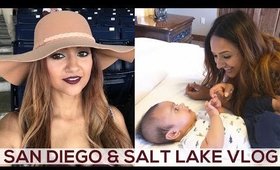 San Diego & Salt Lake City Travel Vlog