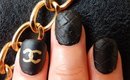 Chanel Inspired Nails