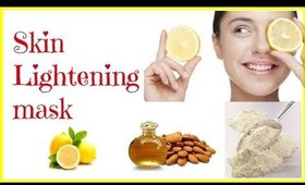 DIY Beauty Tips & Tricks-Homemade Skin lightening mask