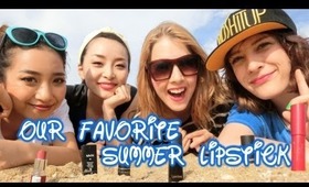 100th VIDEO!! Our Favorite Summer Lipstck☺