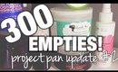 EMPTIES #21 | NATURAL HAIR FRENZY |  300 PROJECT PAN 2018 || MelissaQ