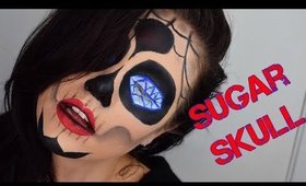 Sugar Skull Halloween Makeup | Danielle Scott