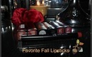 Favorite Fall Lipsticks