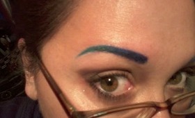 How to do Scene/Wild Colored eyebrows