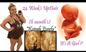 24 Week update" its a girl" July 2013