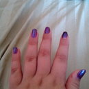 my purple nails