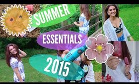 SUMMER ESSENTIALS | BEAUTY, FASHION + DIY HEALTHY SNACK | ☀