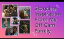 Sims 4 Storyline Inspiration My Off Cam Family