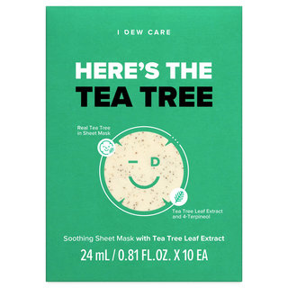 I Dew Care Here's the Tea Tree Mask