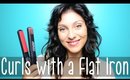 How to Curl Your Hair with a Flat Iron - 4 Different Curls | Instant Beauty ♡