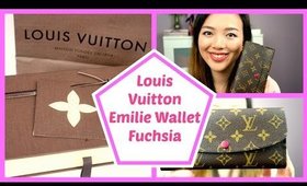 Louis Vuitton Emilie Wallet Fuchsia | Unboxing & Overview