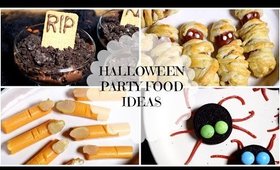 Easy & Quick Halloween Party Food Ideas