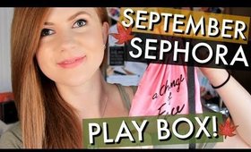 SEPHORA PLAY! SEPTEMBER 2017 UNBOXING | Kristen Kelley