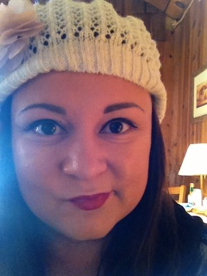 Doll'd up winter look in a very small town. City girl meets country