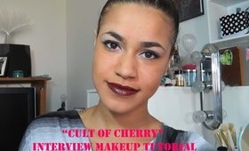 MAC Cult of Cherry "JAMPACKED" Interview Makeup Tutorial!