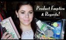 Product Empties & Regrets!