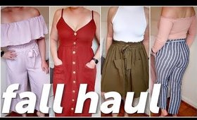 FALL TRY-ON CLOTHING HAUL