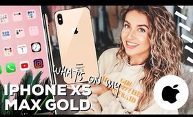 📲 WHAT'S ON MY iPHONE XS MAX GOLD! 😍👀 | Manon Tilstra